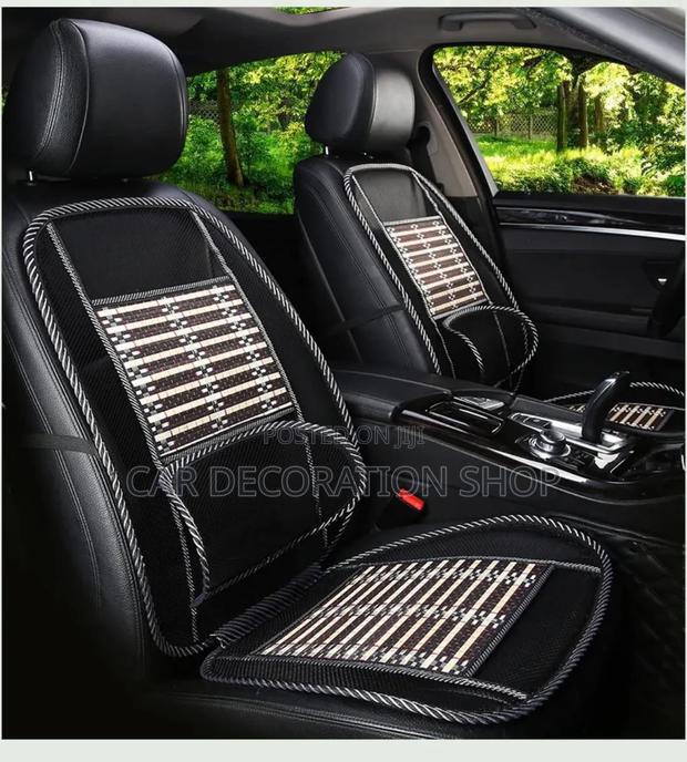 2pc Moisture Resistant Non Slip Design Mesh Seat Top Cushions - main view