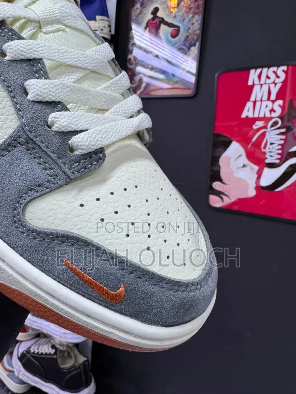 Nike Sb Dunk Stussy Grey Orange. 
Sizes :_37 38 39 40 41 42 43 44 45_