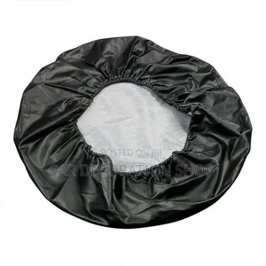 16"Black Canvas Unbranded Spare Cover Protect From Dirt,Damage