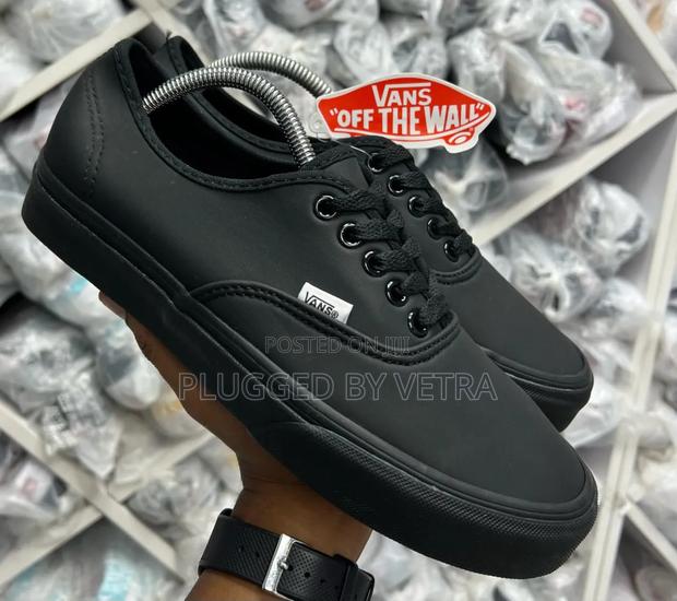 Leather Vans/Smooth Upper Material Shoes-Unisex