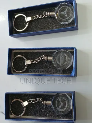 Car Led Key Ring Holder (Branded)
