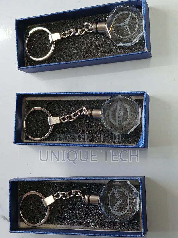 Car Led Key Ring Holder (Branded)