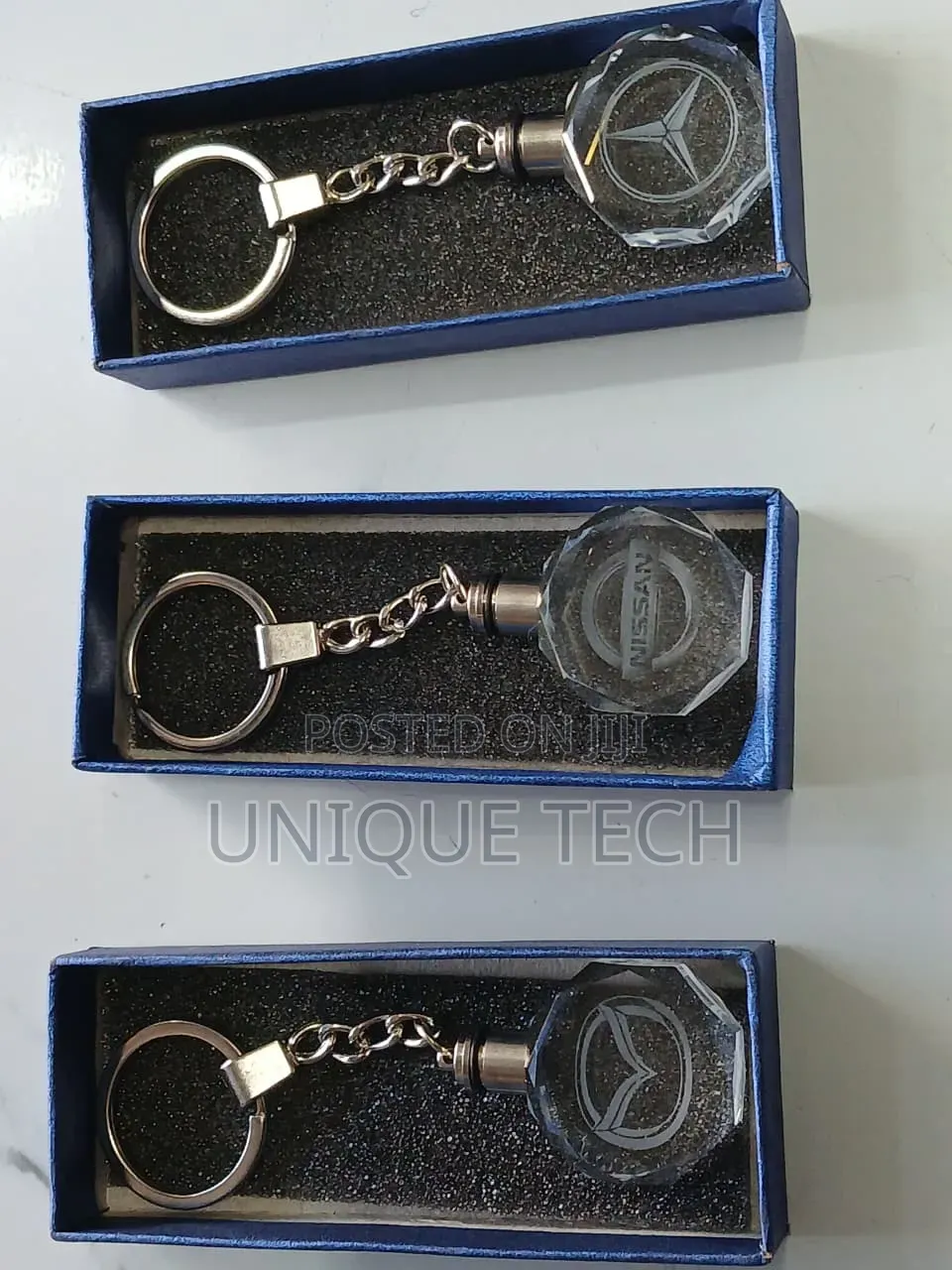 Car Led Key Ring Holder (Branded)