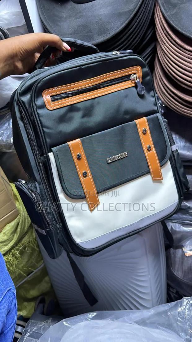 Black White Heavy Capacity School Bag Backpack Grade 1 to Grade 4 - thumbnail 2