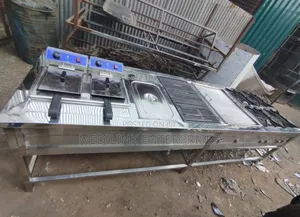 Commercial Kitchen Stainless Steel Cooking Unit