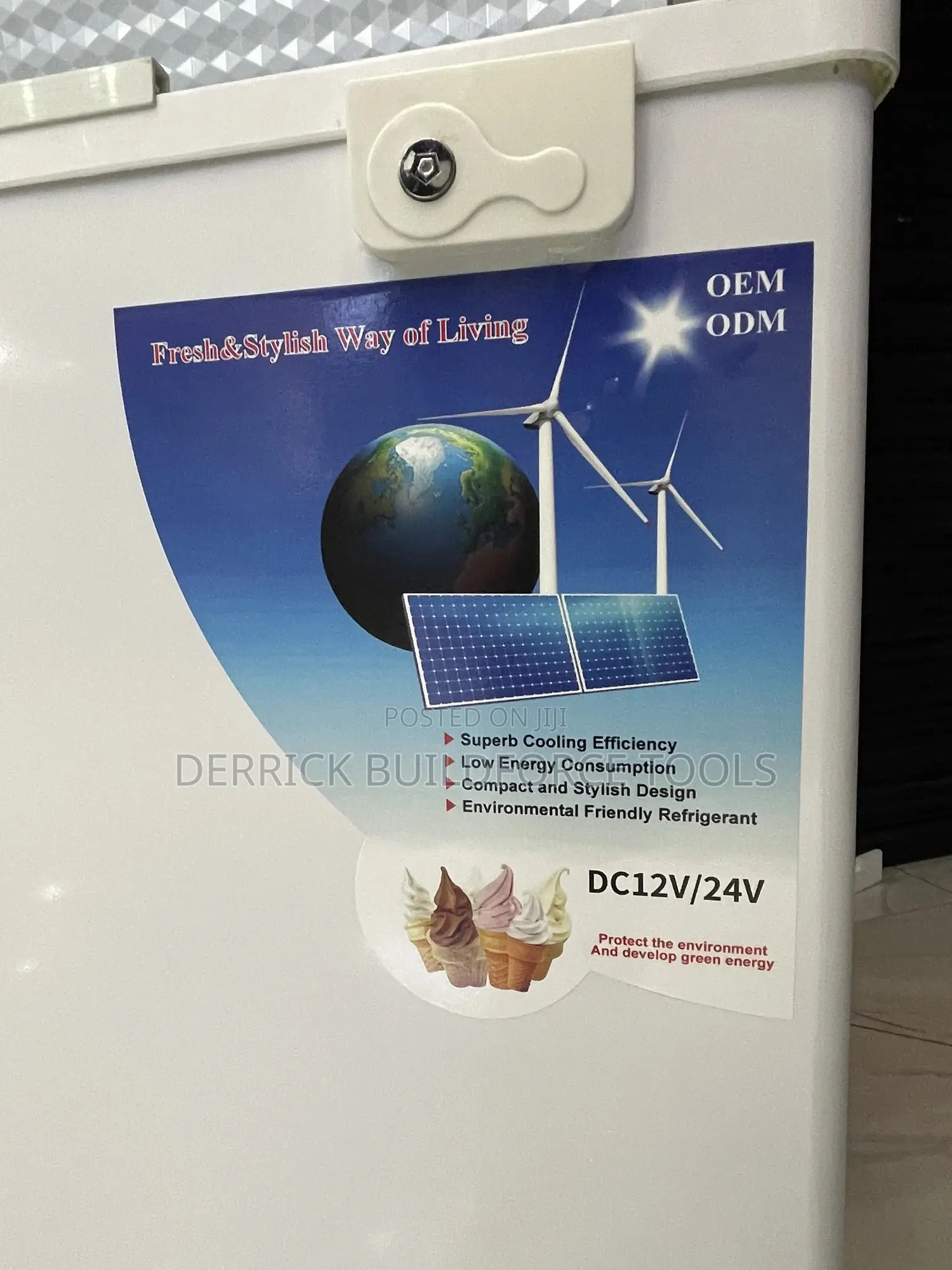 Gr Dc Solar 158l Deep Freezer/Chest Freezer