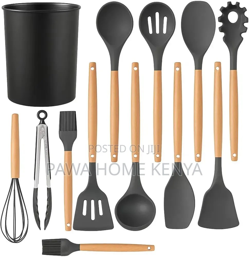 12pcs Silicone Spoons
