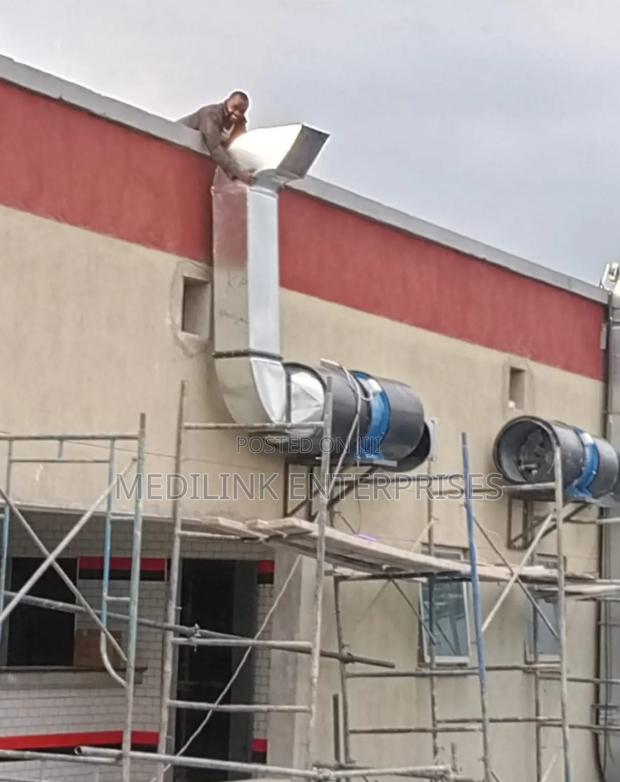 Galvanized Hood Ducting Pipe Per Metre