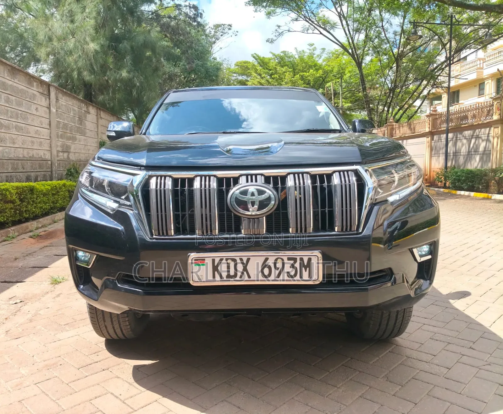 Toyota Land Cruiser Prado 2017 Black