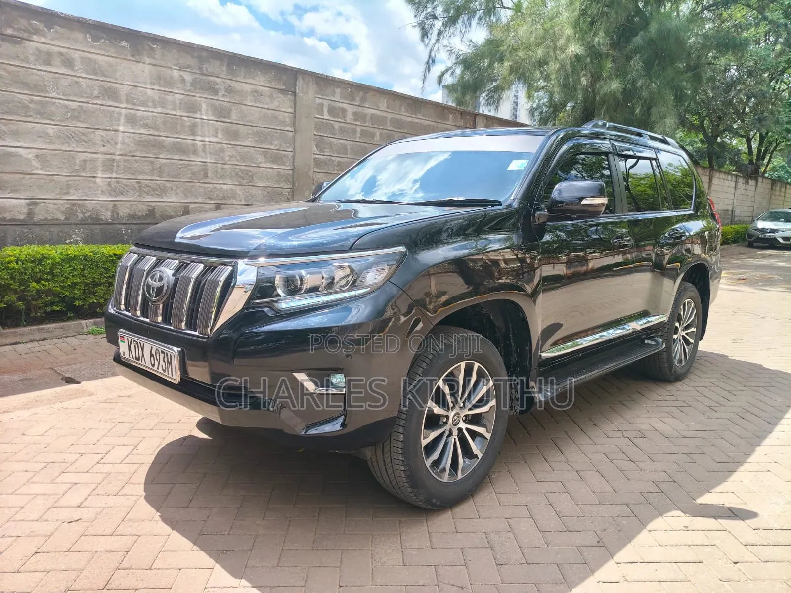 Toyota Land Cruiser Prado 2017 Black