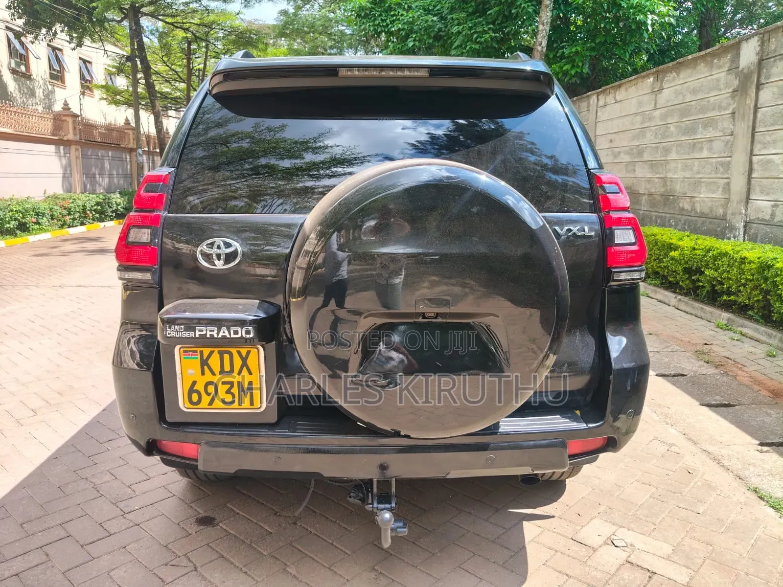 Toyota Land Cruiser Prado 2017 Black