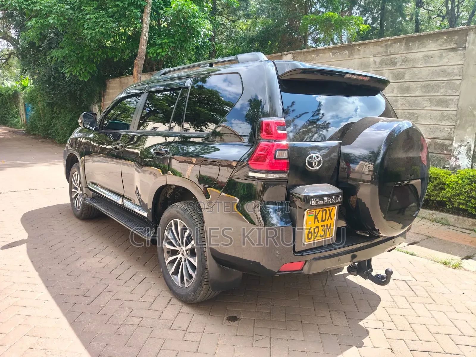Toyota Land Cruiser Prado 2017 Black