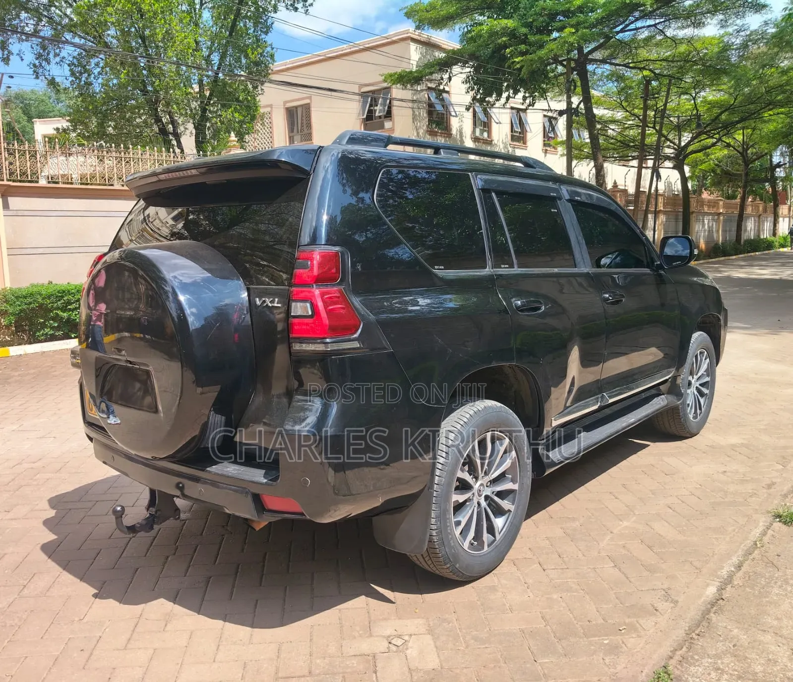 Toyota Land Cruiser Prado 2017 Black