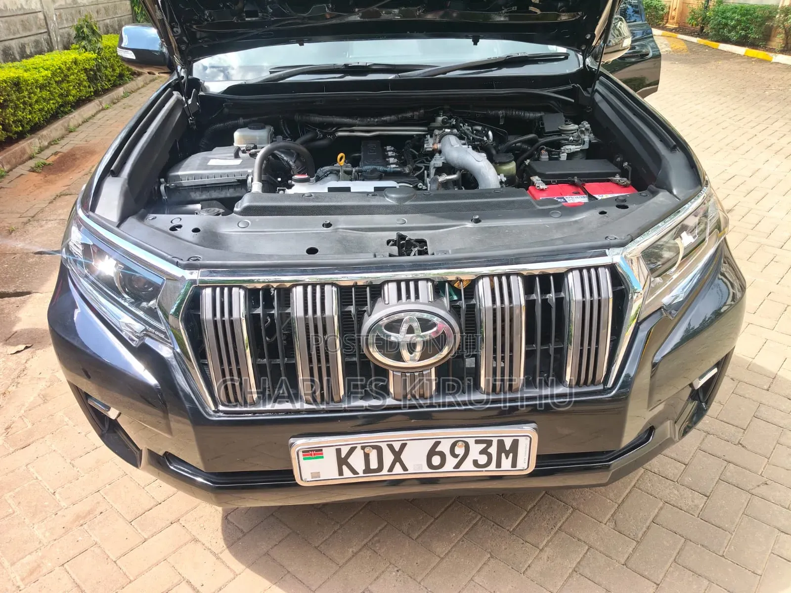 Toyota Land Cruiser Prado 2017 Black