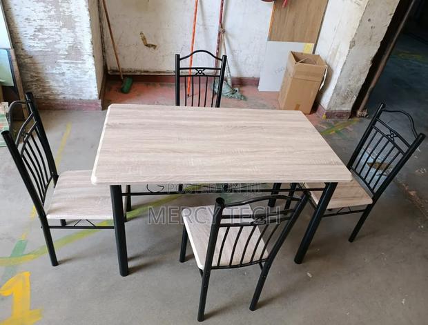 Executive 4-Seater Dining Table Set