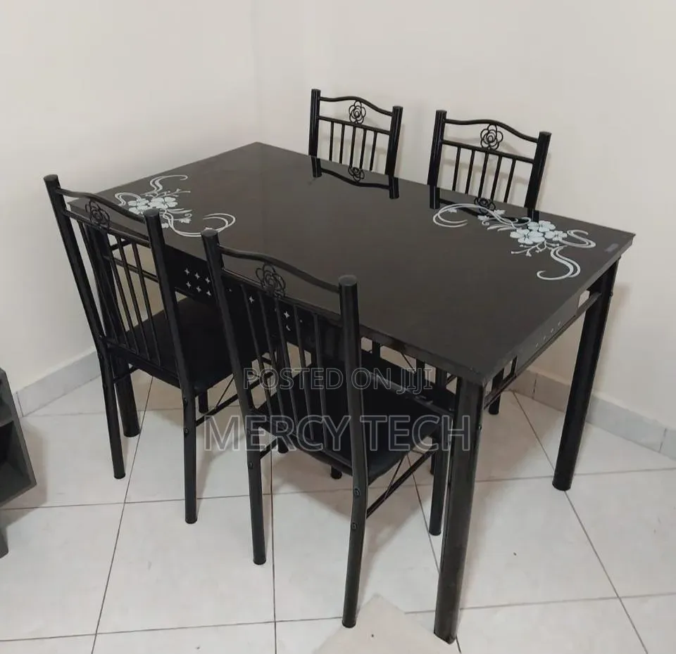 Executive 4-Seater Dining Table Set