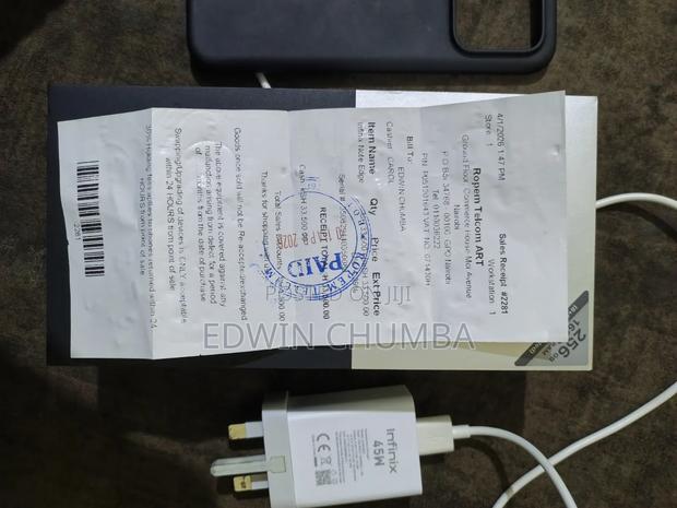 Infinix Note Edge 256 GB Black - thumbnail 5