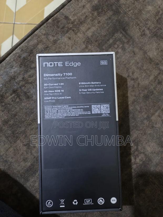 Infinix Note Edge 256 GB Black - thumbnail 12