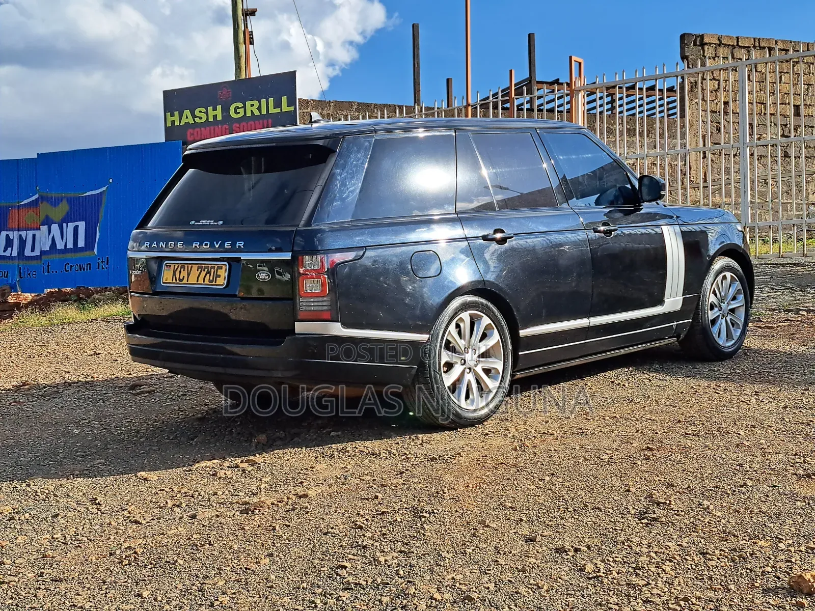 Land Rover Range Rover Vogue 2016 Blue