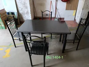 Executive 4-Seater Dining Table Set