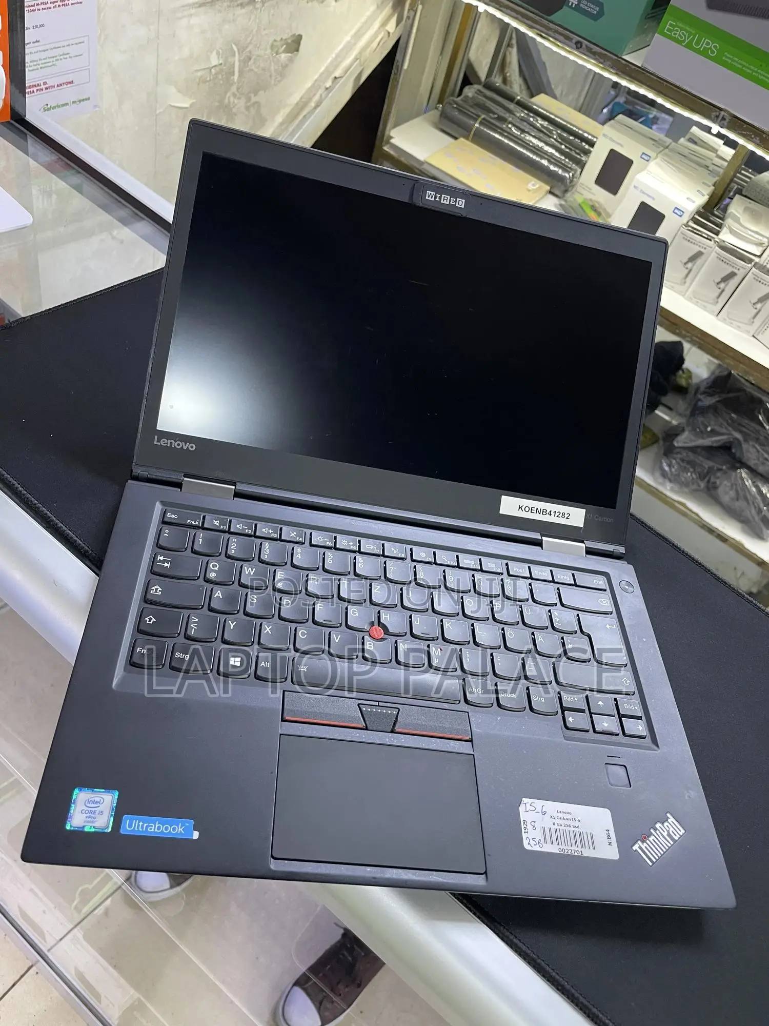 Laptop Lenovo ThinkPad X1 Carbon 8GB Intel Core i5 SSD 256GB