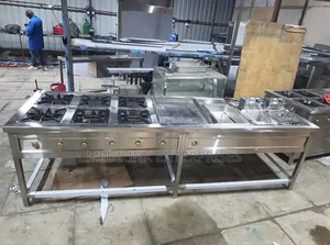 Stainless Steel Commercial Kitchen Unit (