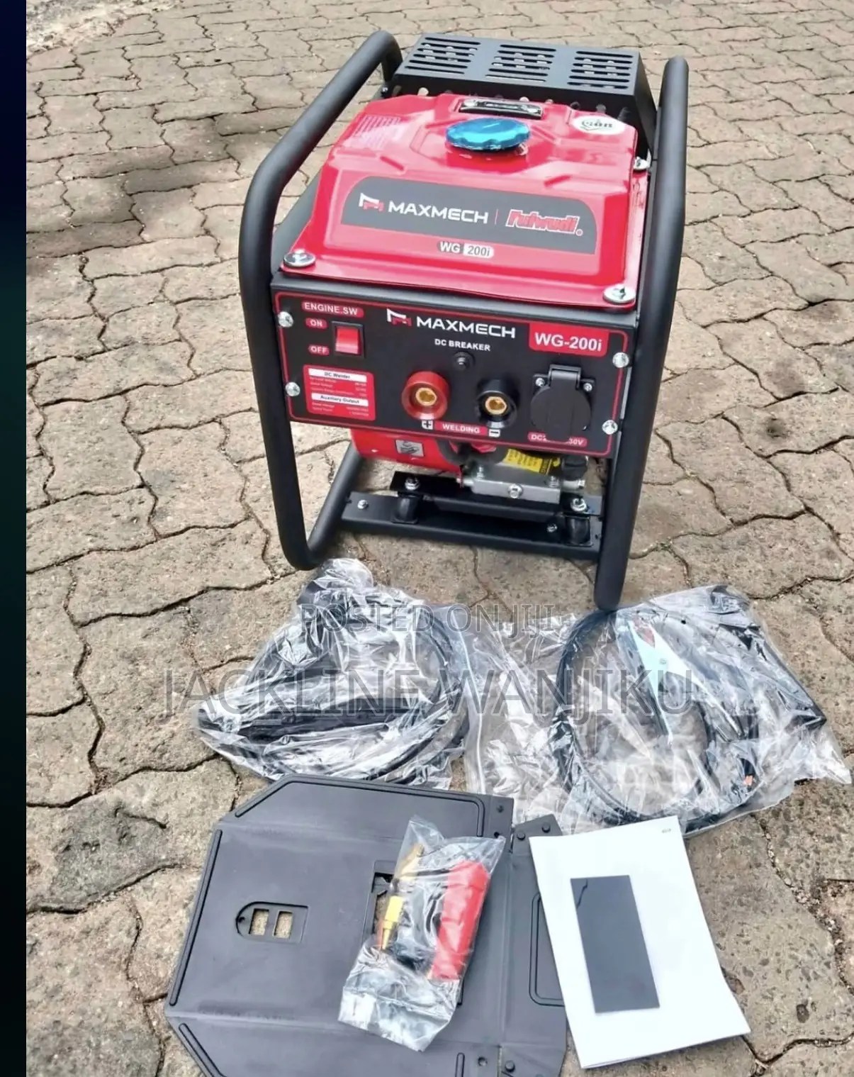 Maxmech 200ah Welding Generator Machine/ Welding Generator Maxmech
