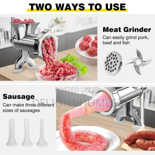 Manual Meat Mincer/ Grinder-Nyo - thumbnail 2