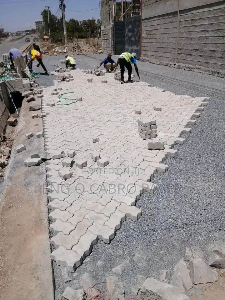 Construction Technical Ground Preparation Cabro Installation Polish