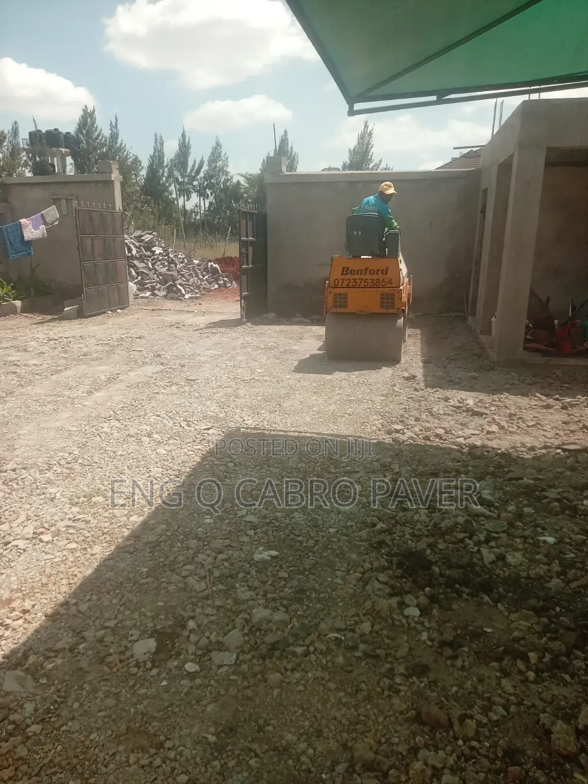 Construction Technical Ground Preparation Cabro Installation Polish
