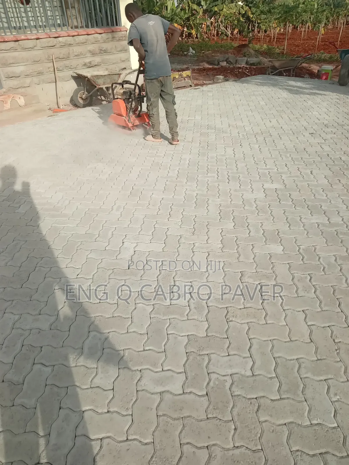 Construction Technical Ground Preparation Cabro Installation Polish
