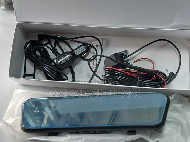 2 in 1 Full Size Car Dashboard Camera 10"