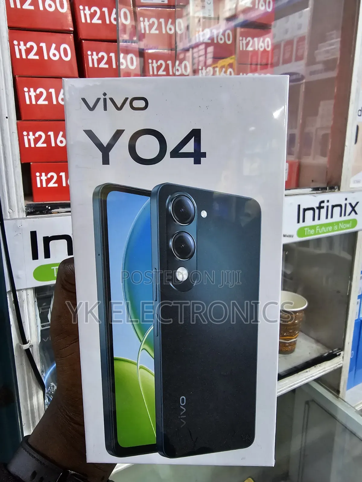 New Vivo Y04 64 GB Green