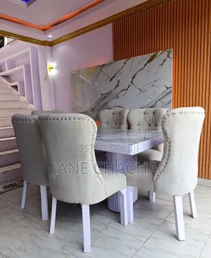 Six Seaters Dinning Table