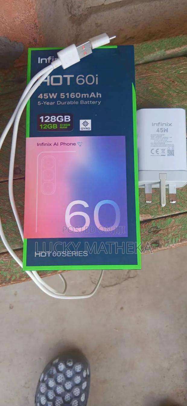 Infinix Hot 60i 128 GB Red - thumbnail 6