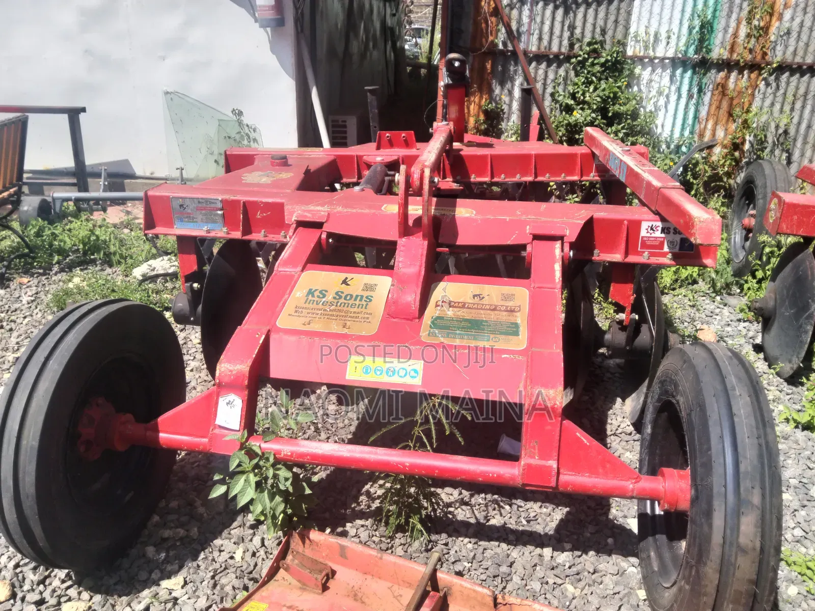 16 Discs Hydraulic Harrows