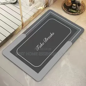 Rectangular Absorbent Bathroom Mat 50x80cm