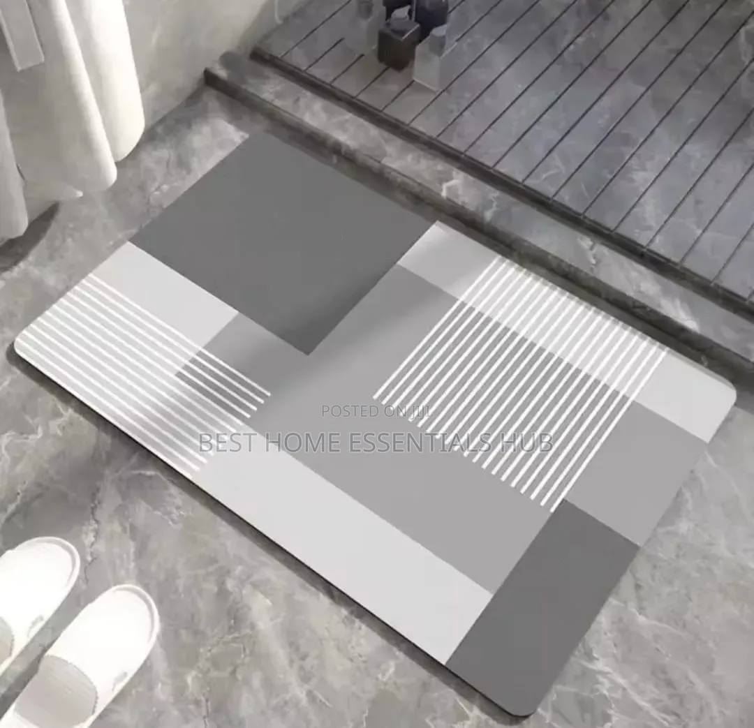 Rectangular Absorbent Bathroom Mat 50x80cm