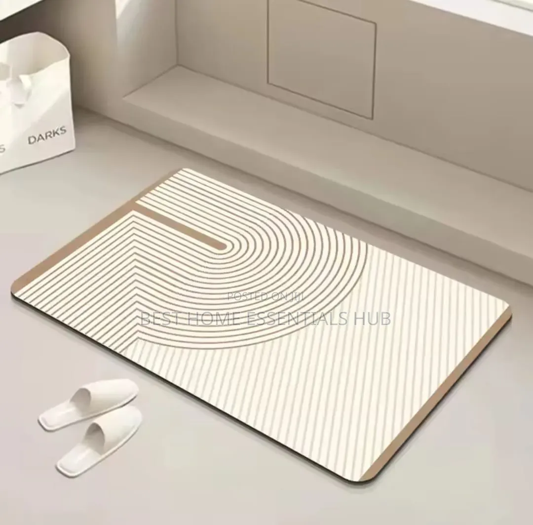 Rectangular Absorbent Bathroom Mat 50x80cm