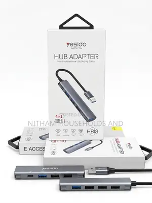 Yesido Hb18 4-in-1 Multifunctional USB Docking Station