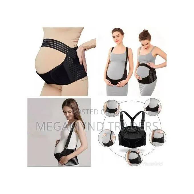 Maternity Support Belt With Shoulder Straps