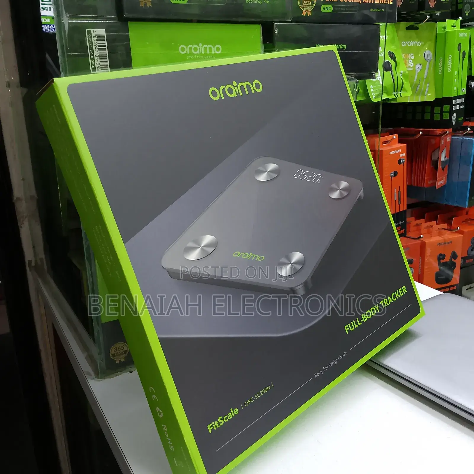 Oraimo Human Weighing Scale, Professional Full Body Tracker