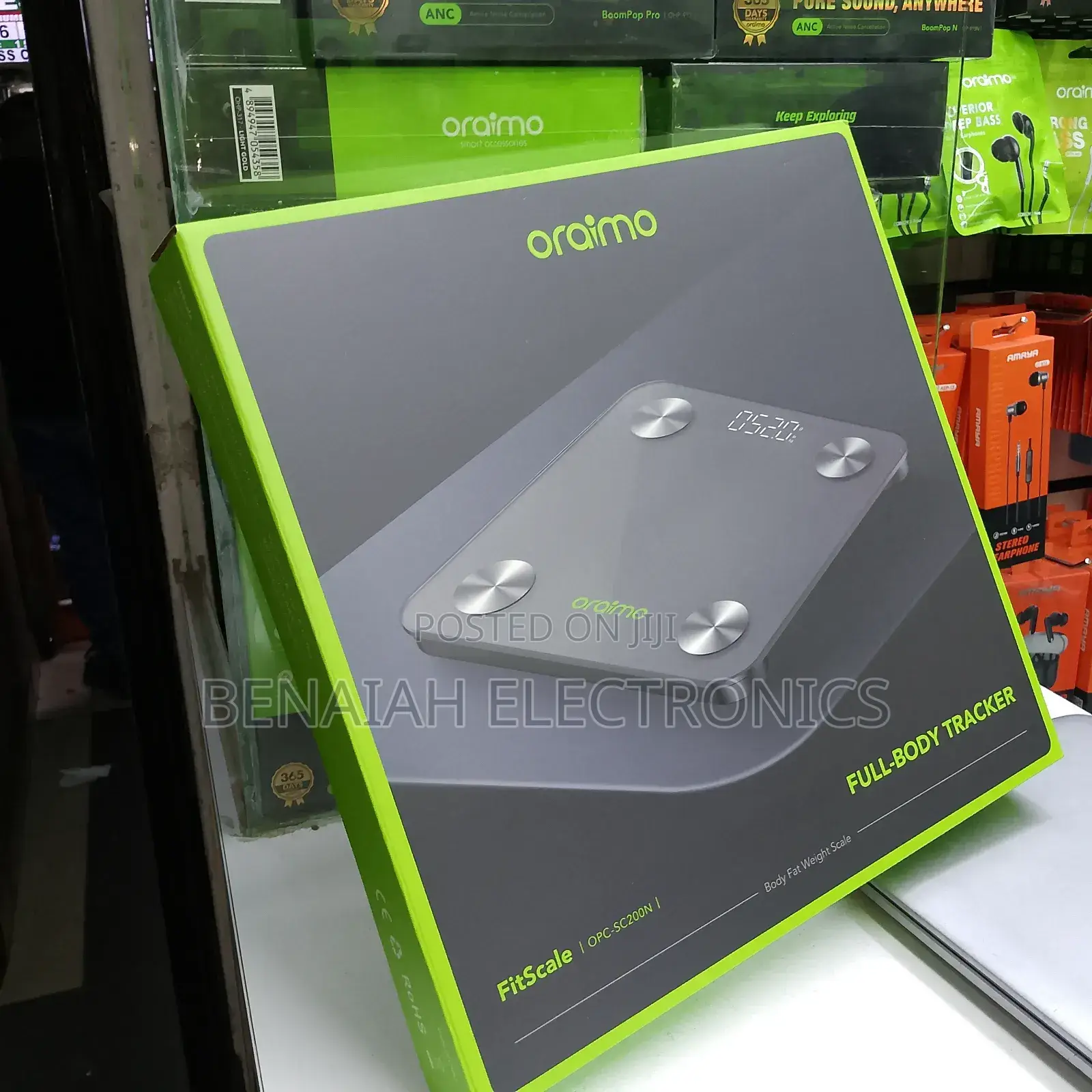 Oraimo Human Weighing Scale, Professional Full Body Tracker
