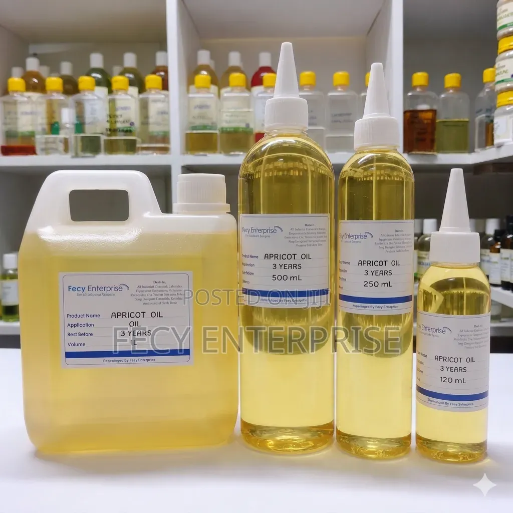 Apricot Oil - (100%Pure) Natural Organic Cold Pressed Oil