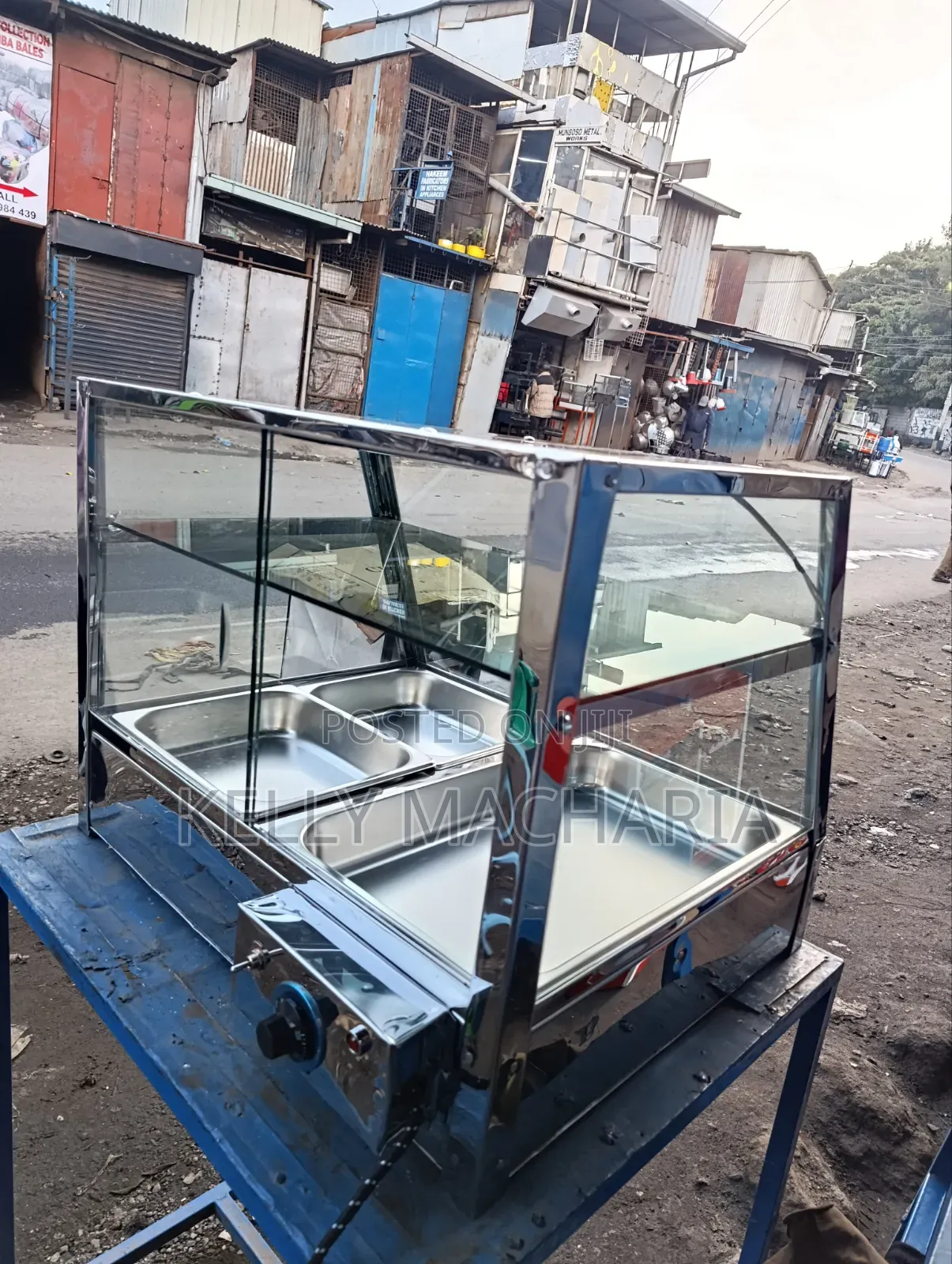 Big Sizes Stainless Food Display Unit