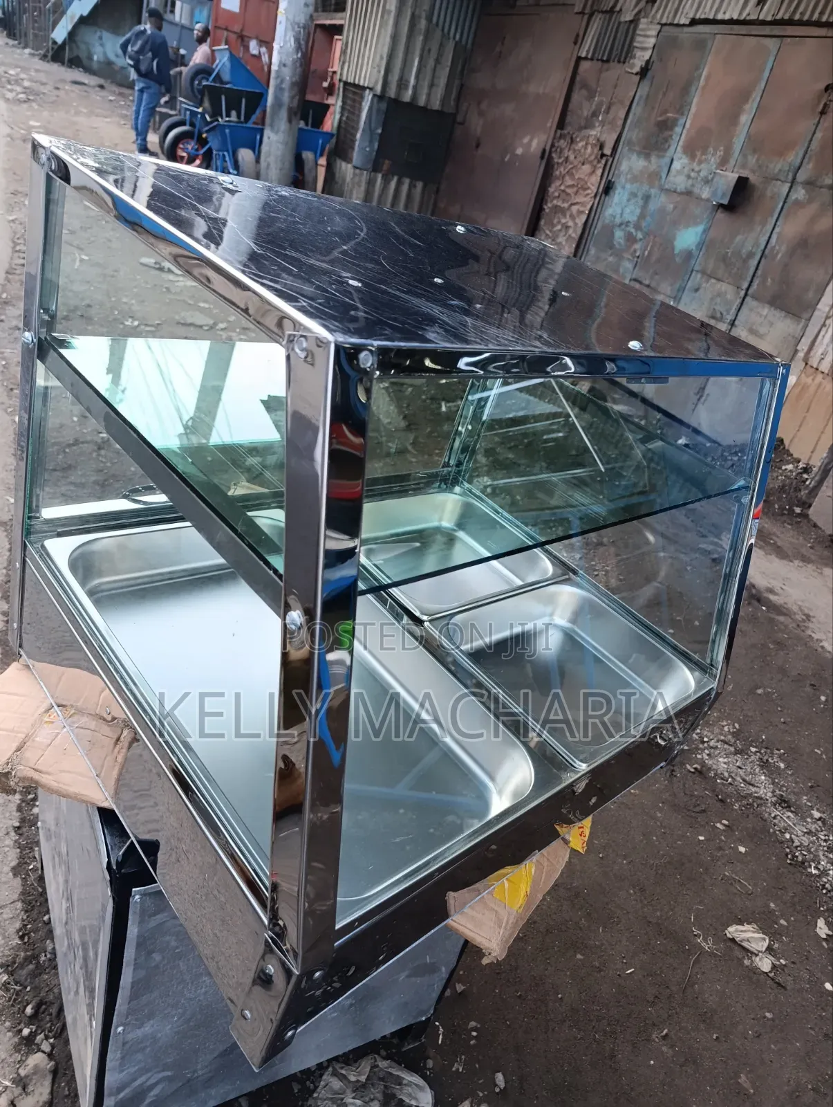 Big Sizes Stainless Food Display Unit