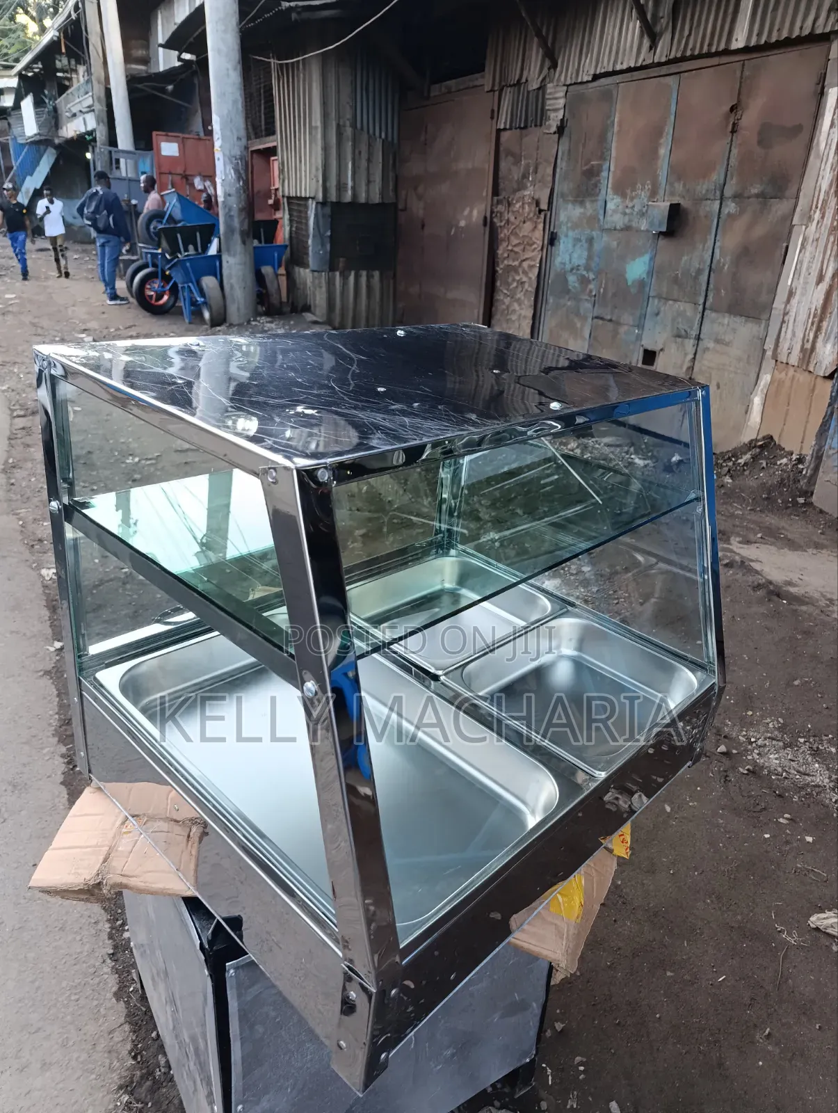 Big Sizes Stainless Food Display Unit