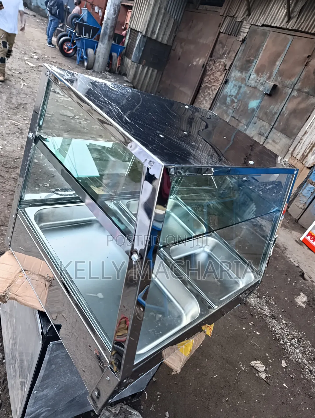 Big Sizes Stainless Food Display Unit