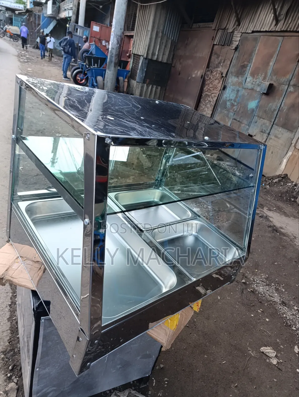 Big Sizes Stainless Food Display Unit