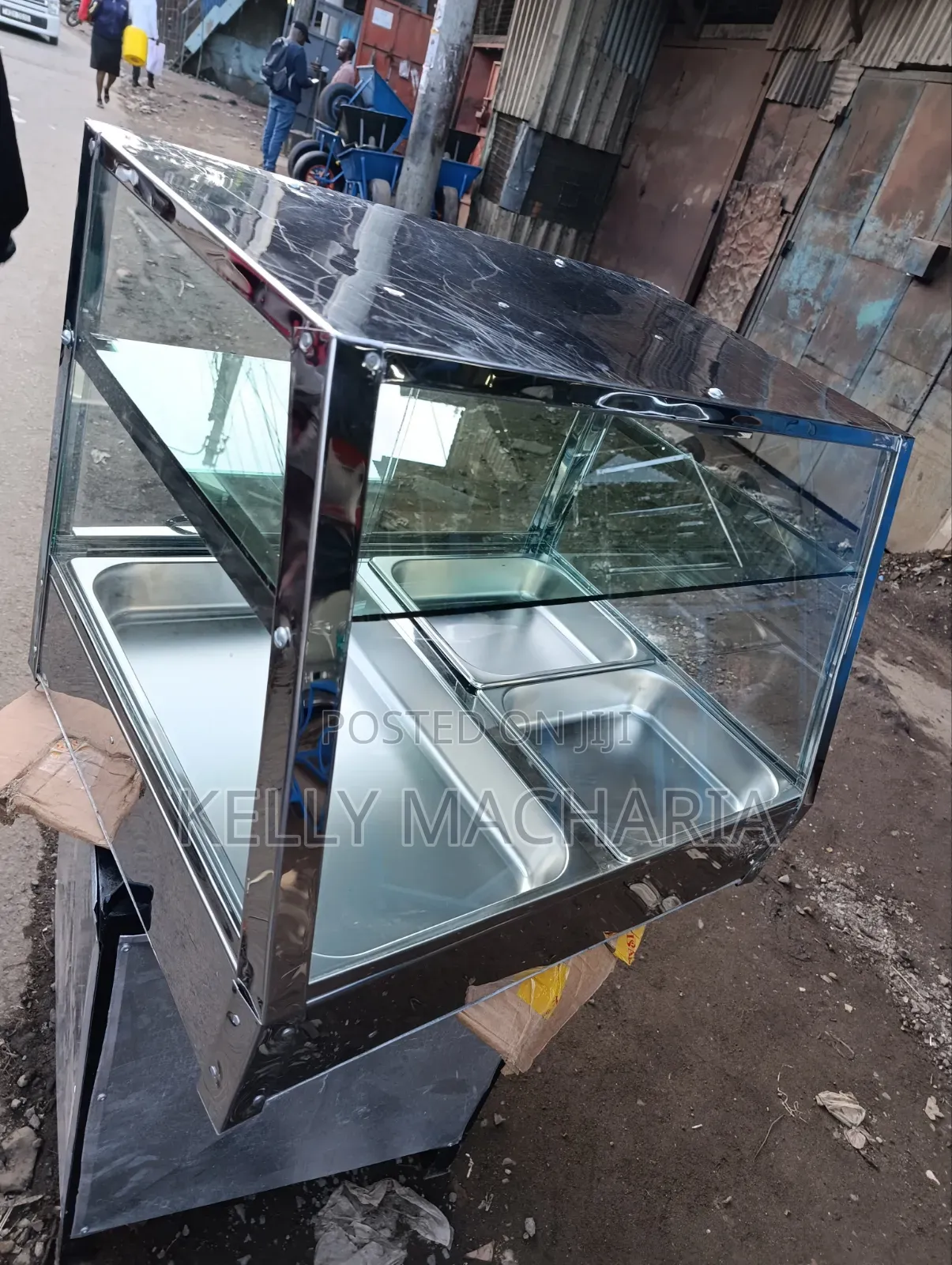 Big Sizes Stainless Food Display Unit